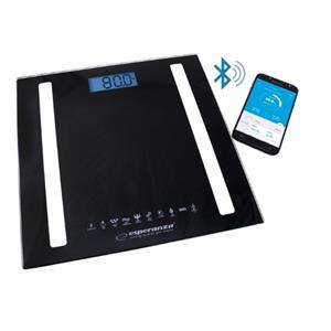 Esperanza EBS016K personal scale Electronic personal scale Square Black