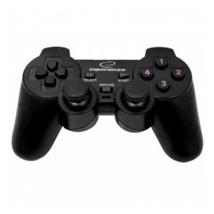 Esperanza EG106 Gaming Controller Joystick PC,Playstation 2,Playstation 3 Analogue /Digital USB 2.0 Black