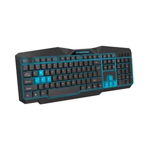 Esperanza EGK201B keyboard Gaming USB Black 3