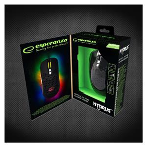 Esperanza EGM702 mouse Right-hand USB Optical 7200 DPI 7