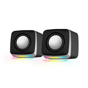 Esperanza EGS108 Speakers 2.0 LED Black 6W