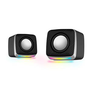 Esperanza EGS108 Speakers 2.0 LED Black 6W 3