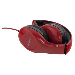 Esperanza EH138R headphones/headset Head-band Black,Red 3