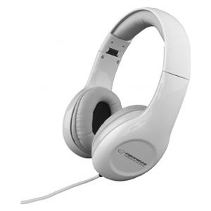 Esperanza EH138W headphones/headset Wired Head-band Music White