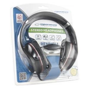 Esperanza EH141K headphones/headset Head-band Black 4