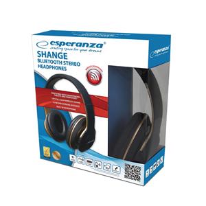 Esperanza EH220 Bluetooth headphones Headband, Black 3