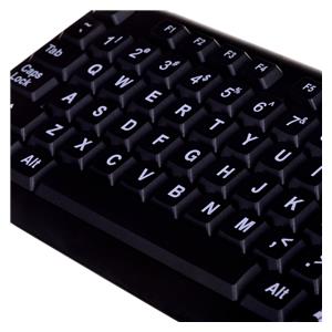 Esperanza EK129 keyboard USB QWERTY UK English Black