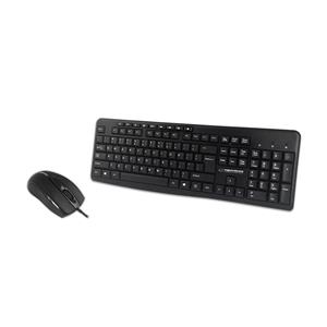 Esperanza EK137 set - USB keyboard + mouse Black