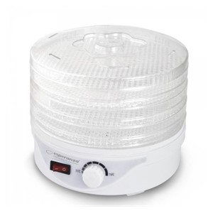 Esperanza EKD003 food dehydrator Transparent, White 250 W