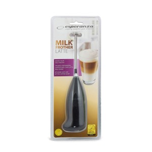 Esperanza EKF001K Manual milk frother, latte, Black
