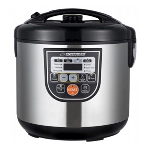 Esperanza EKG011 multi cooker 5 L 860 W Black, Stainless steel