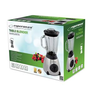 Esperanza EKM020 Blender 500W 1.5L Inox / Black 3