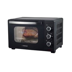 Esperanza EKO006N Mini oven with convection and spit 25 l 1600W Black