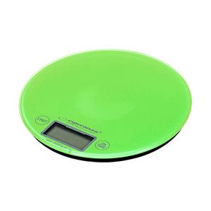 Esperanza EKS003G kitchen scale Electronic kitchen scale Green,Yellow Countertop Round 3