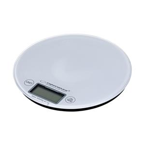 Esperanza EKS003W Electronic Kitchen Scale White Round 3