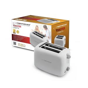 Esperanza EKT002 Caprese 2 slice(s) 600 W White 3