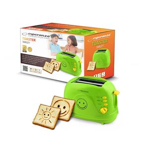 Esperanza EKT003 Toaster 750 W Green 3