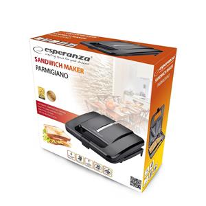 Esperanza EKT010 Sandwich toaster 1000W Black