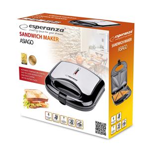 Esperanza EKT011 Sandwich toaster 1000W Black 3