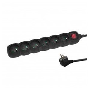 Esperanza ELK219K power extension 5 m 6 AC outlet(s) Indoor Black