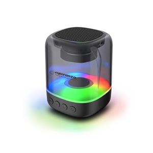 Esperanza EP154 BT FM LED RGB Speaker Black 3W