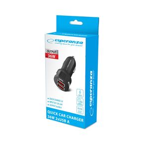 Esperanza EZ110 Car Charger Auto Black 4