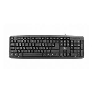 Esperanza TKR101 keyboard Office USB QWERTY English, Russian Black