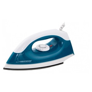 Esperanza TRAVEL IRON SMOOTHER Dry iron Non-stick soleplate 1200 W Blue, White