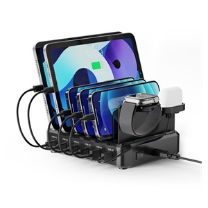 Ewent EW1335 mobile device charger Universal Black AC Fast charging Indoor