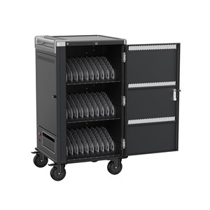 Ewent EW1700 portable device management cart /cabinet Black, Grey
