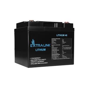 Extralink Accumulator LiFePO4 40AH 12.8V, BMS