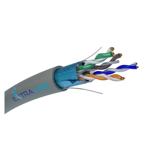 Extralink CAT5E FTP (F /UTP) Internal | Twisted-pair network cable | 305M