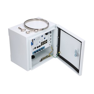 Extralink Outdoor PoE switch Minos 8x RJ45 1000Mbps PoE, 2x SFP, 200W, L2, active cooling