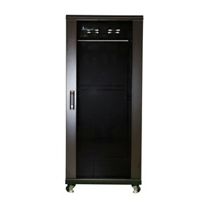 Extralink Rackmount cabinet 27U 600x1000 Black standing