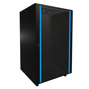 Extralink Rackmount cabinet 27U 800x800 Black standing