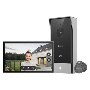 EZVIZ HP5 video intercom system 17.8 cm (7) Black, Silver