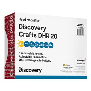 Discovery Crafts DHR 20 Head Magnifier rechargeable 3