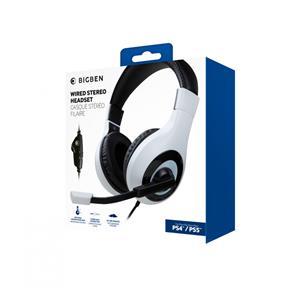 Bigben Stereo Gaming slušalice PS5 bijele PS5HEADSETV1WHITE