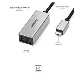 Marmitek Connect USB-C to Ethernet Adapter 5