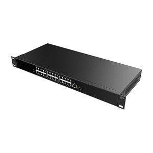 Fanvil PN24 network switch Unmanaged Fast Ethernet (10 /100) Black