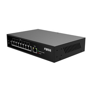 Fanvil PN8 network switch Unmanaged Fast Ethernet (10 /100) Black
