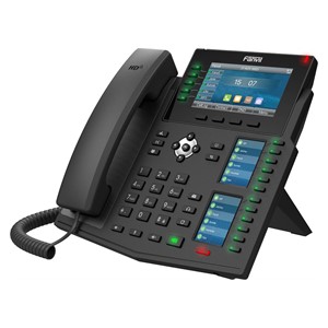 Fanvil X6U V2 IP phone Black 20 lines LCD Wi-Fi