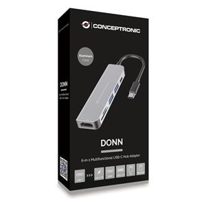 Conceptronic DONN02G 6-in-1 Docking Station 3