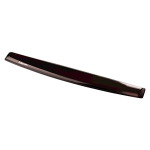 Fellowes Crystal Gel wrist rest for keyboard, black