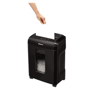 Fellowes Powershred 10M paper shredder Micro-cut shredding Black 4