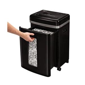 Fellowes Powershred 450M paper shredder Micro-cut shredding Black 4