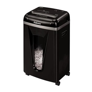 Fellowes Powershred 450M paper shredder Micro-cut shredding Black