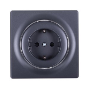 Fibaro FGWSONF-011-8 socket-outlet Type F Black