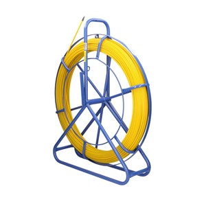 FIBERGLASS CABLE PULLER 4.5mm /75m (REMOTE CONTROL /STEEL) PE + STAND