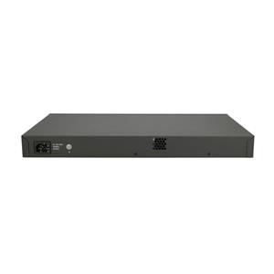 FiberHome S5800-28T-X-PE-AC network switch Managed L2/L3 Gigabit Ethernet (10/100/1000) Power over Ethernet (PoE) 1U Black, Grey 3